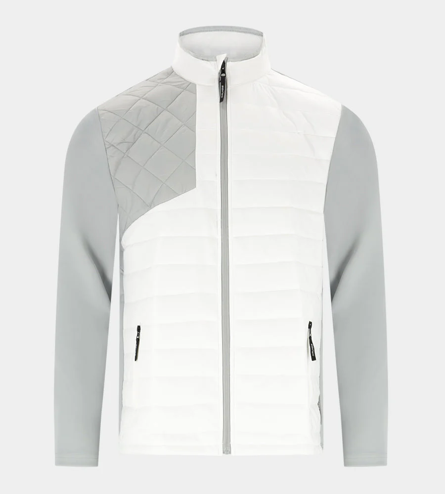 CADDY CLOUD JACKET - WHITE / GREY