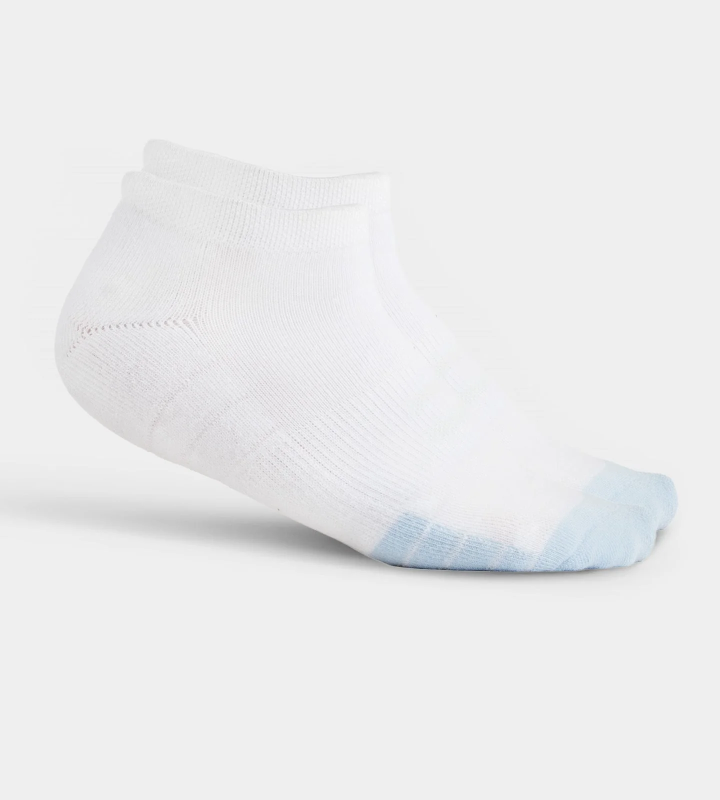 LADIES TOUR ANKLE SOCKS - WHITE/BLUE