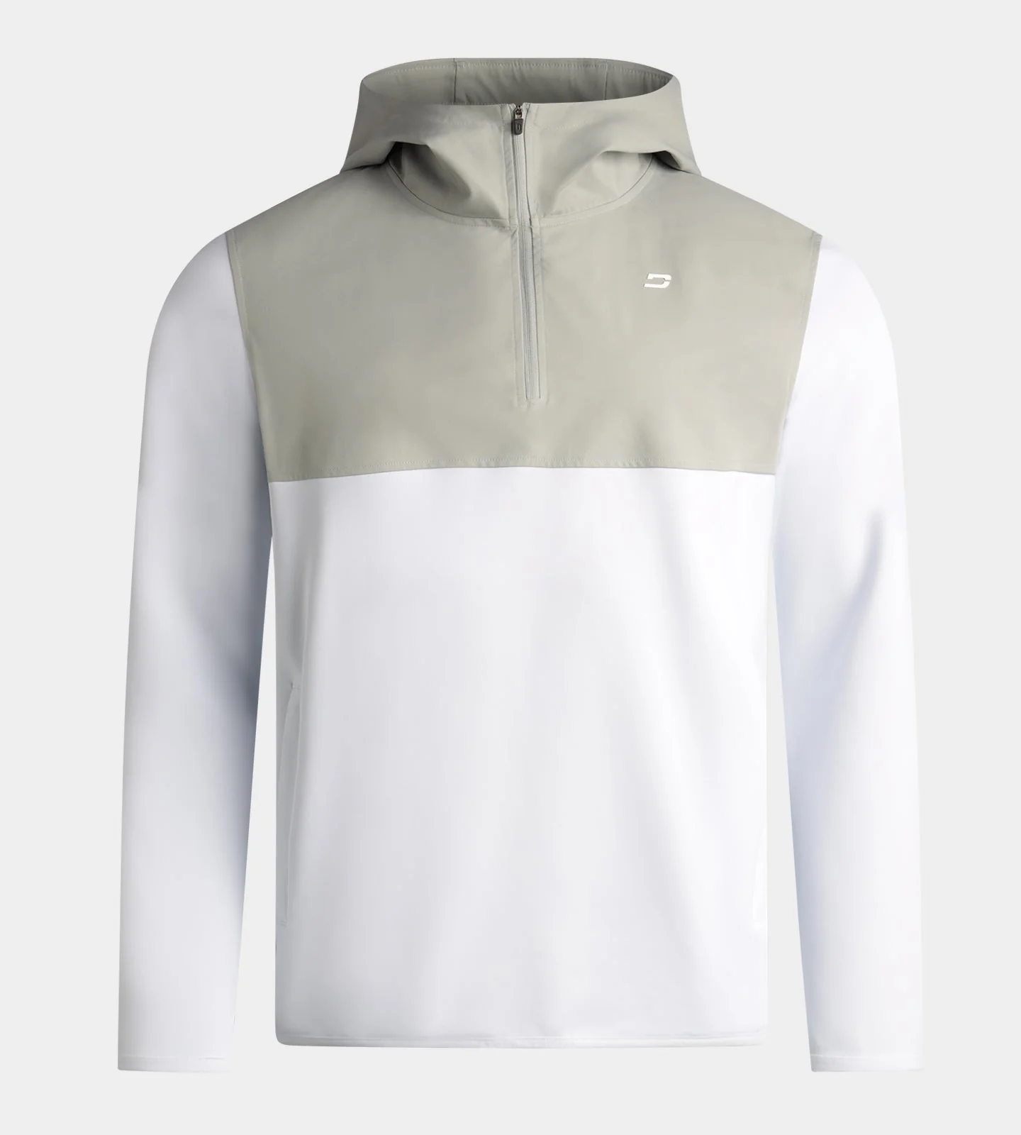 TOUR HOODIE - WHITE/GREY