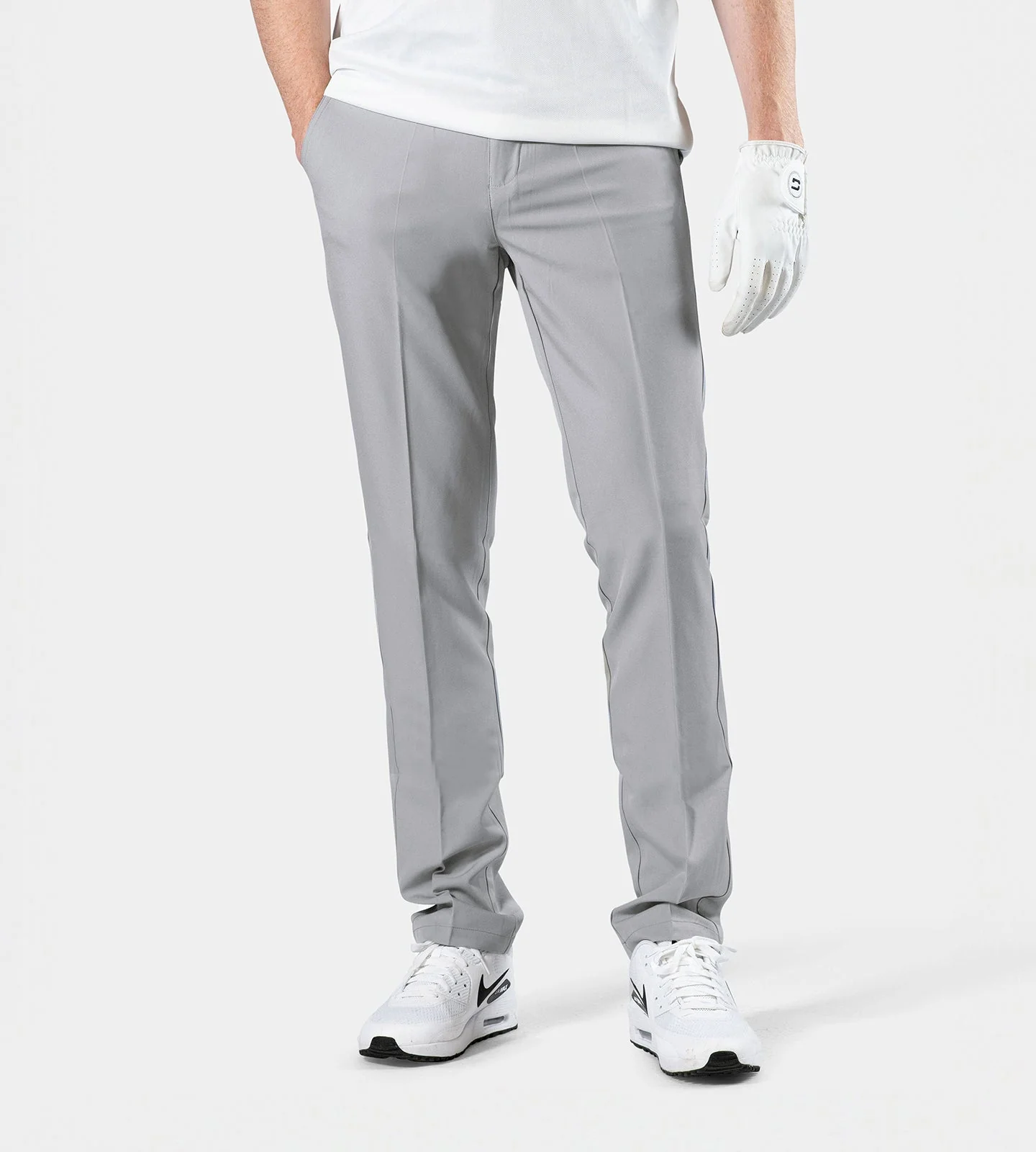 MENS CLIMA GOLF TROUSERS - GREY