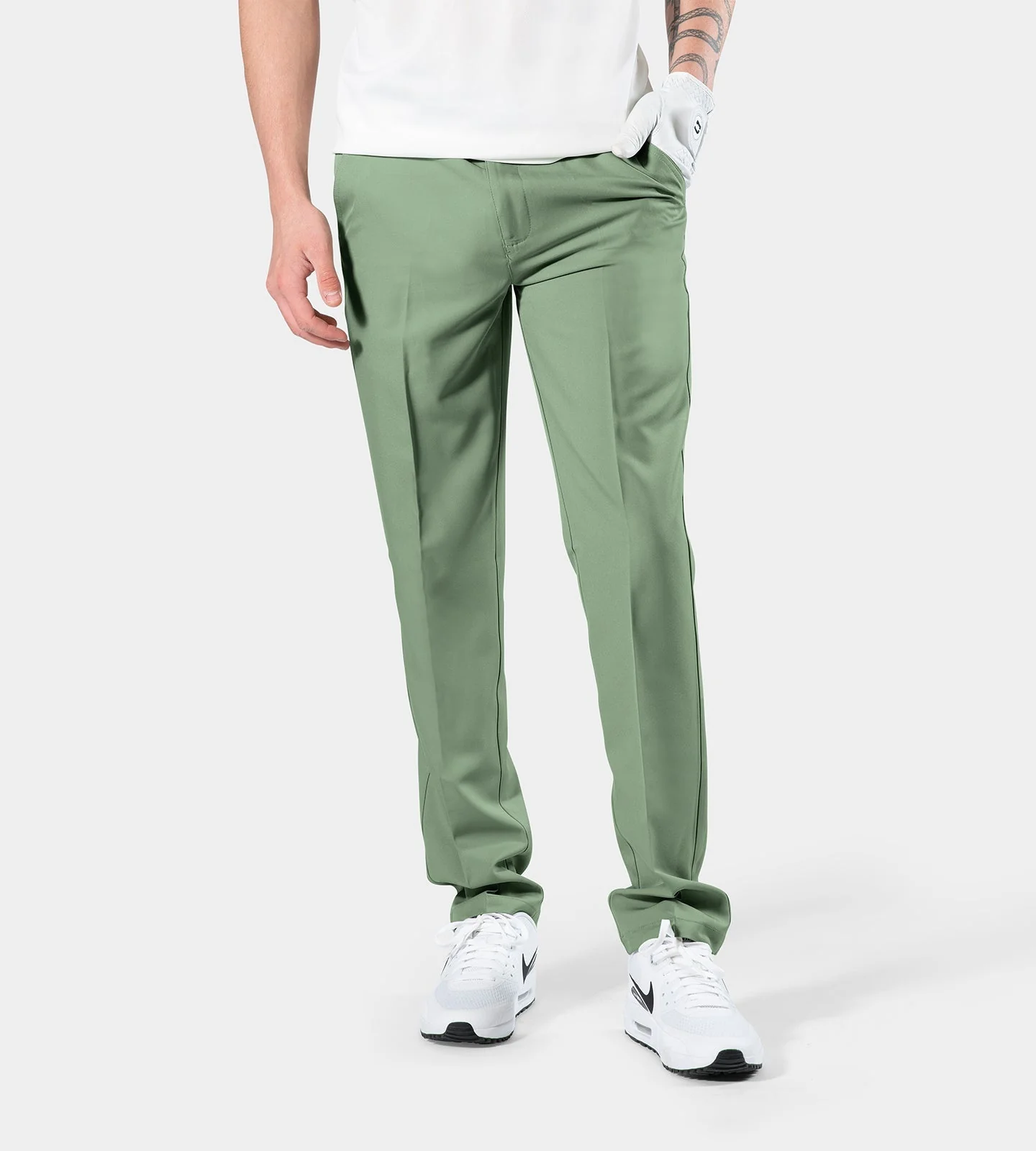 MENS CLIMA GOLF TROUSERS - SAGE