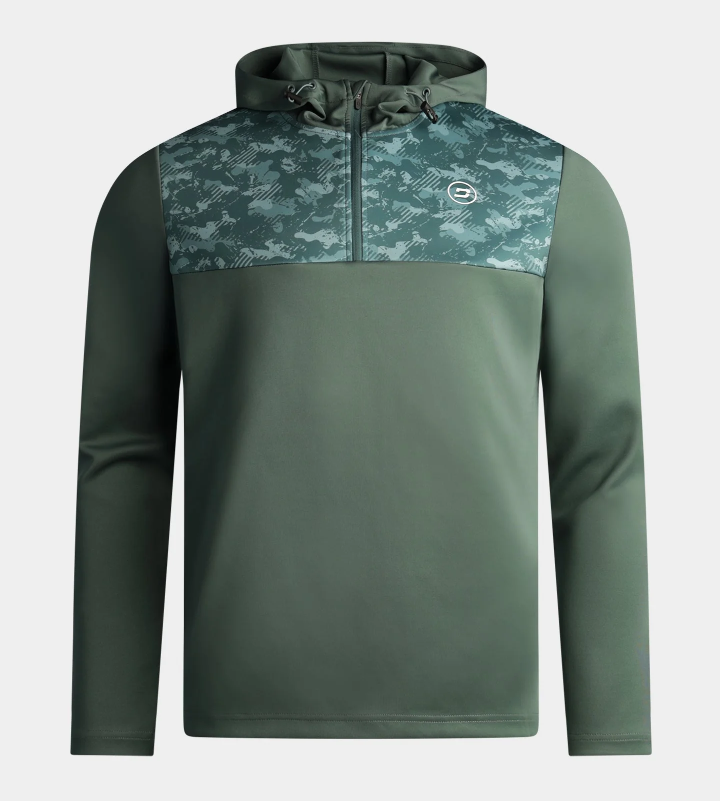 CAMO HOODIE - KHAKI