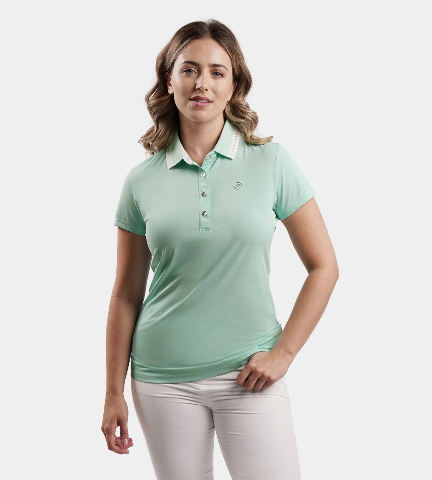 LADIES COUTURE POLO - TEAL