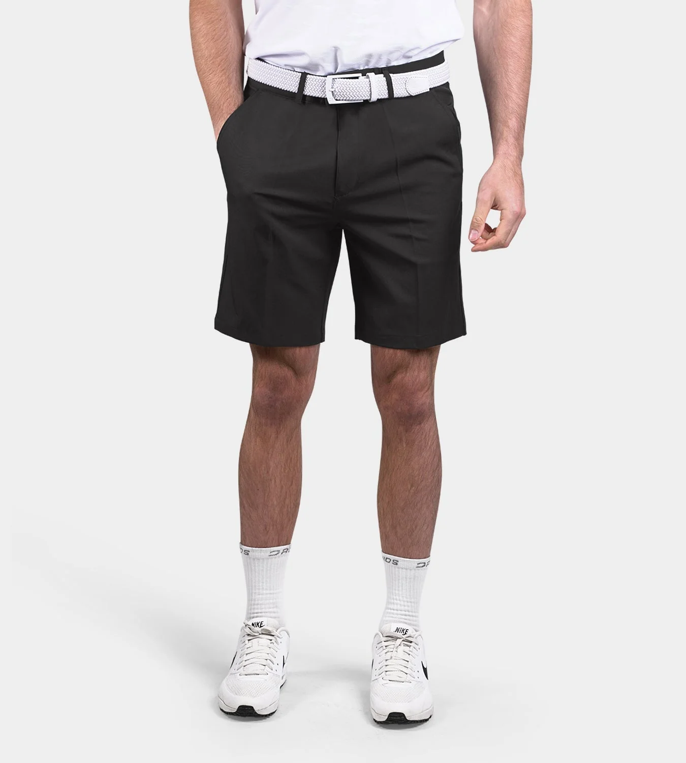 CLIMA GOLF SHORTS - CHARCOAL