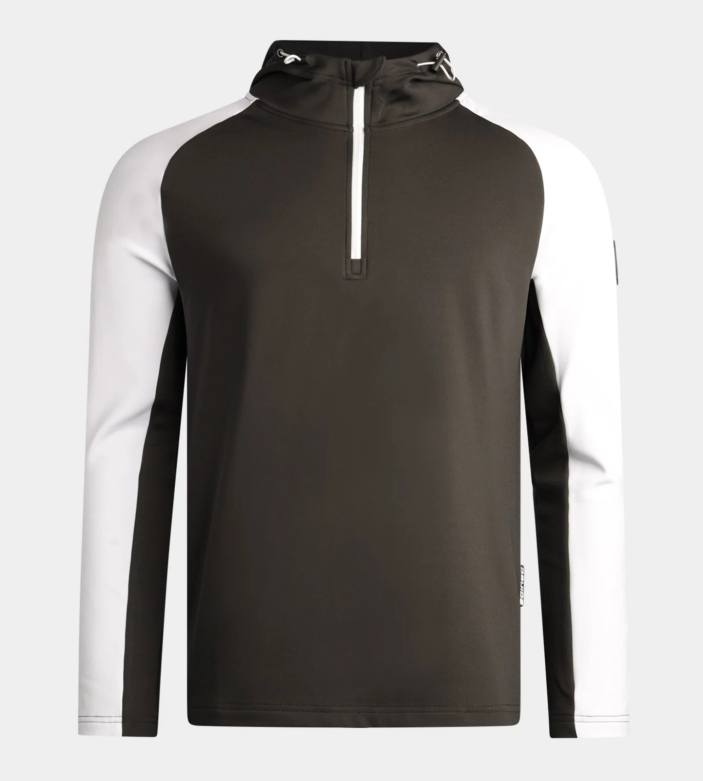 TWO TONE HOODIE - GREY