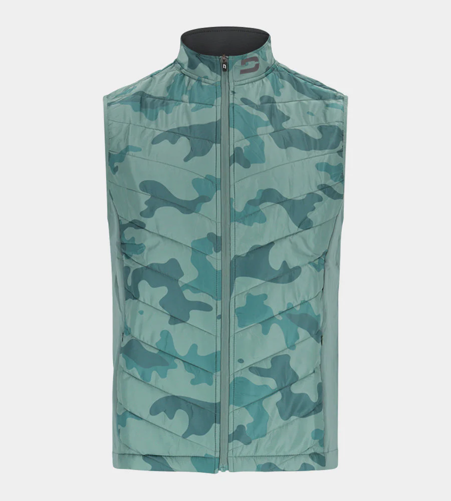 KYTE CAMO GILET - SAGE