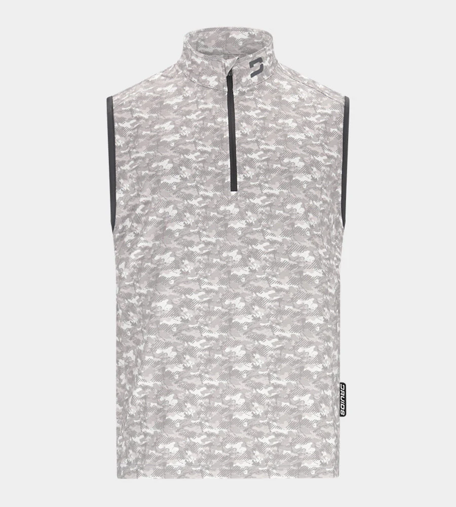 CAMO SLEEVELESS - WHITE