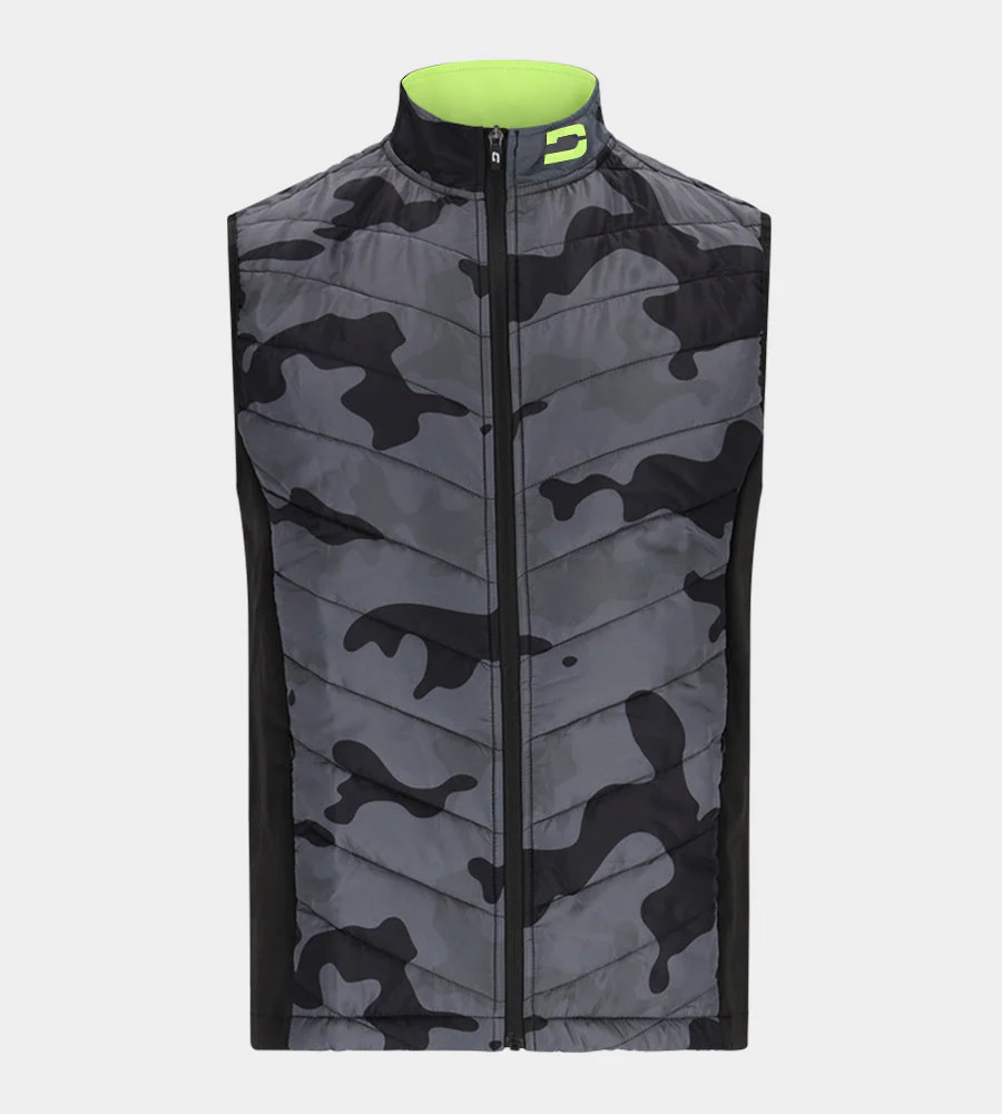 KYTE CAMO GILET - BLACK