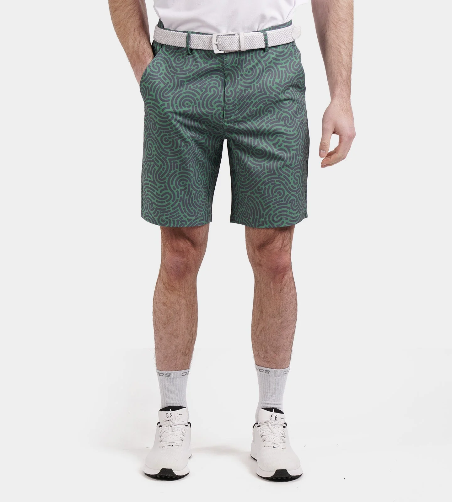 HERITAGE JUMBLE SHORTS - SAGE