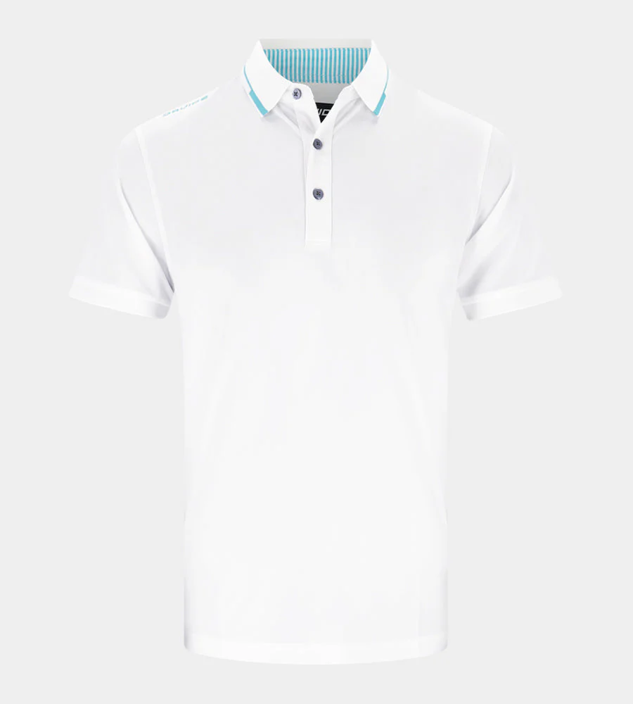 LEADER POLO - WHITE