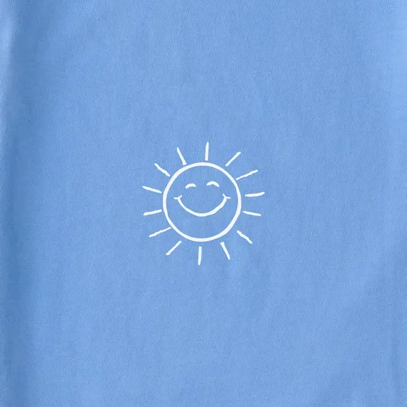 Women's Lil' Happy Sunshine Simply True Fleece Crew
