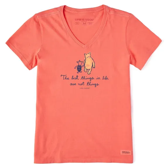 Women's Winnie Best Things Short Sleeve  Vee
