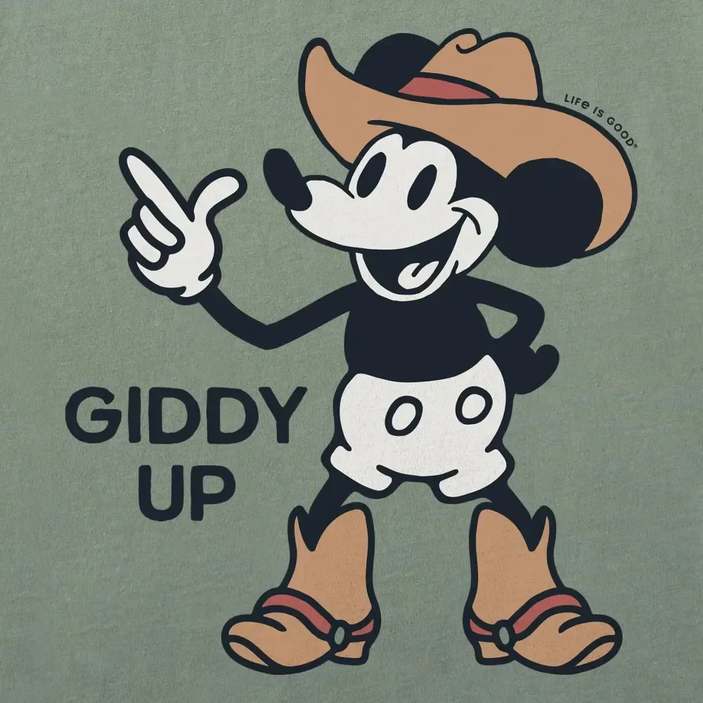 Women's Giddy Up Willie Short Sleeve Crusher Vee