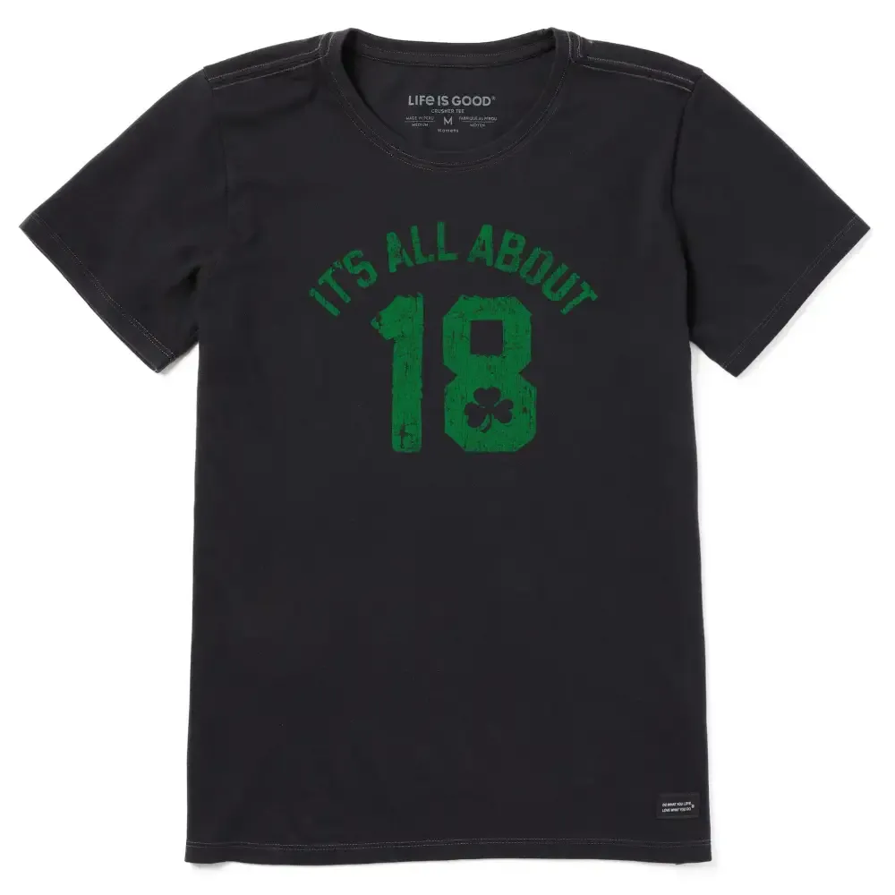 Women's All About 18 Short Sleeve Crusher Tee