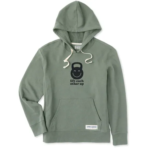 Women's Lift Each Other Up Smile Simply True Fleece Hoodie