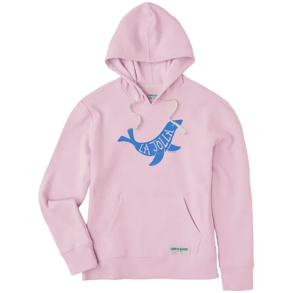 Women's Sea Lion La Jolla Simply True Fleece Hoodie