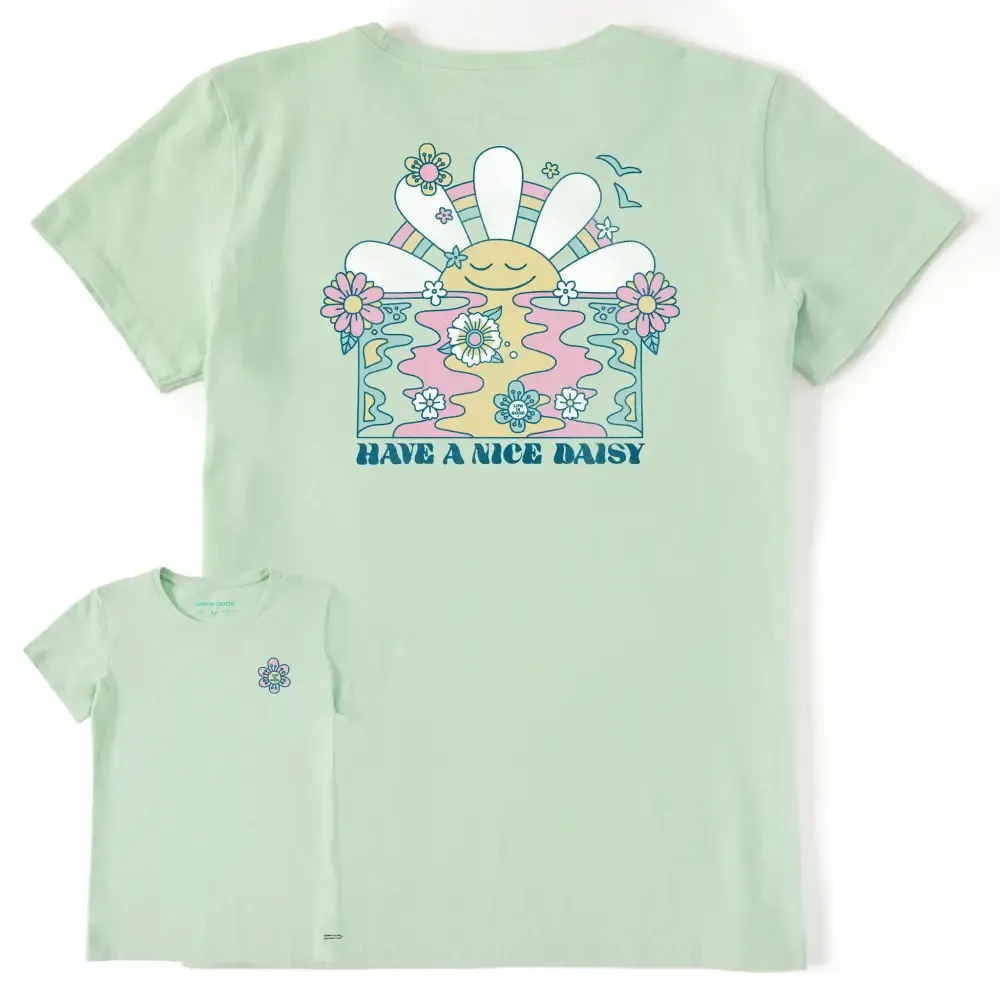 Women's Have a Nice Daisy Sunrise Short Sleeve Crusher-LITE Tee