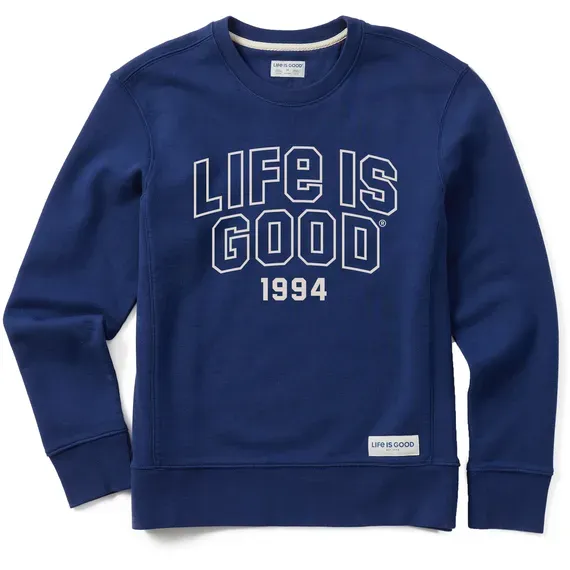 Women's Branded Athletic Outline 94 Simply True Fleece Crew