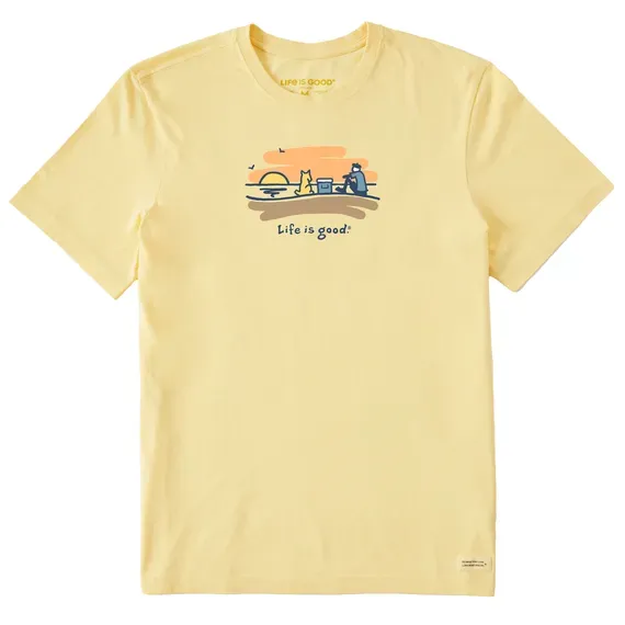Men's Summer Gold Short Sleeve  Tee