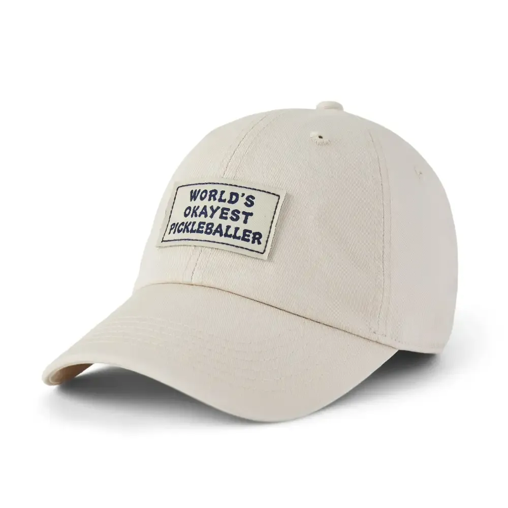 Adult Unisex World's Okayest Pickleballer Chill Cap
