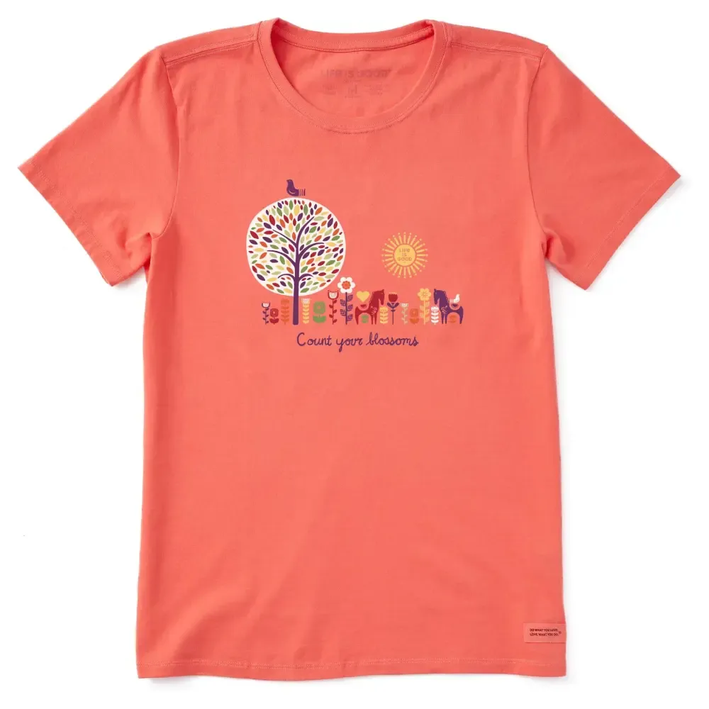 Women's Count your Blossoms Short Sleeve Tee