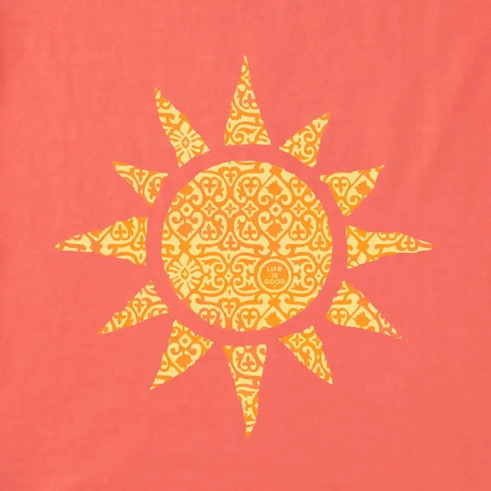 Women's Ancient Sun Sleeveless High-Low Crusher Tank
