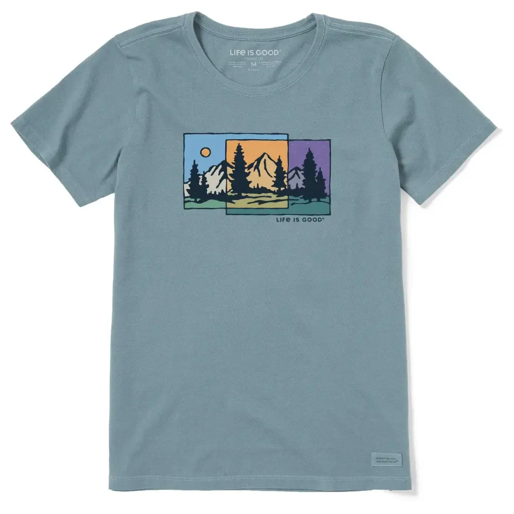 Women's All Day All Night Short Sleeve Crusher Tee