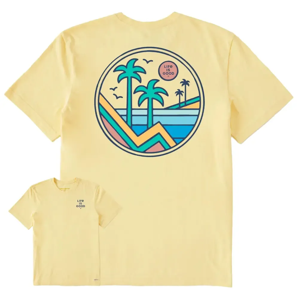 Men's Palms Sun and Water Short Sleeve Crusher Tee