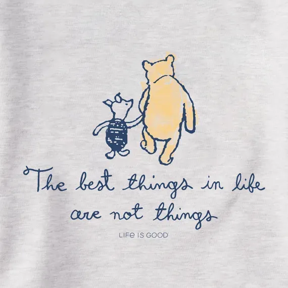 Women's Winnie Best Things Simply True Fleece Crew