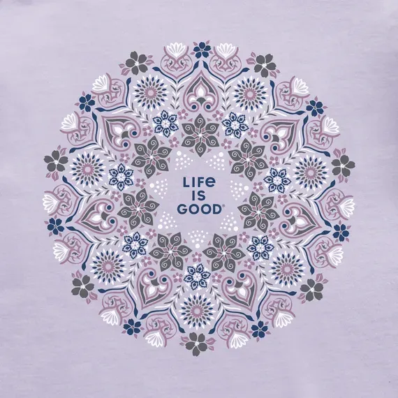 Women's Wildflower Primal Mandala Crusher-FLEX Hoodie Tunic