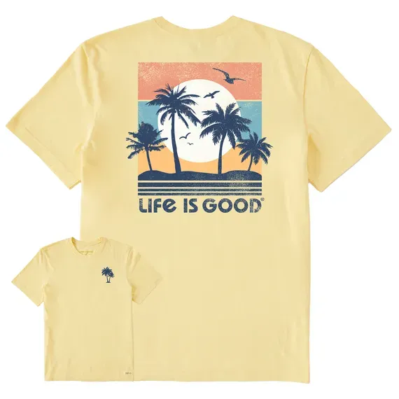 Men's Beachy Palms  Crusher Tee
