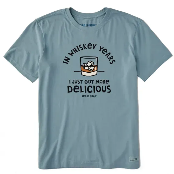 Men's Whiskey Years  Crusher Tee