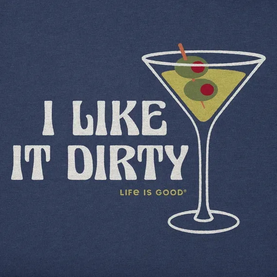 Men's I Like it Dirty Martini Short Sleeve  Tee