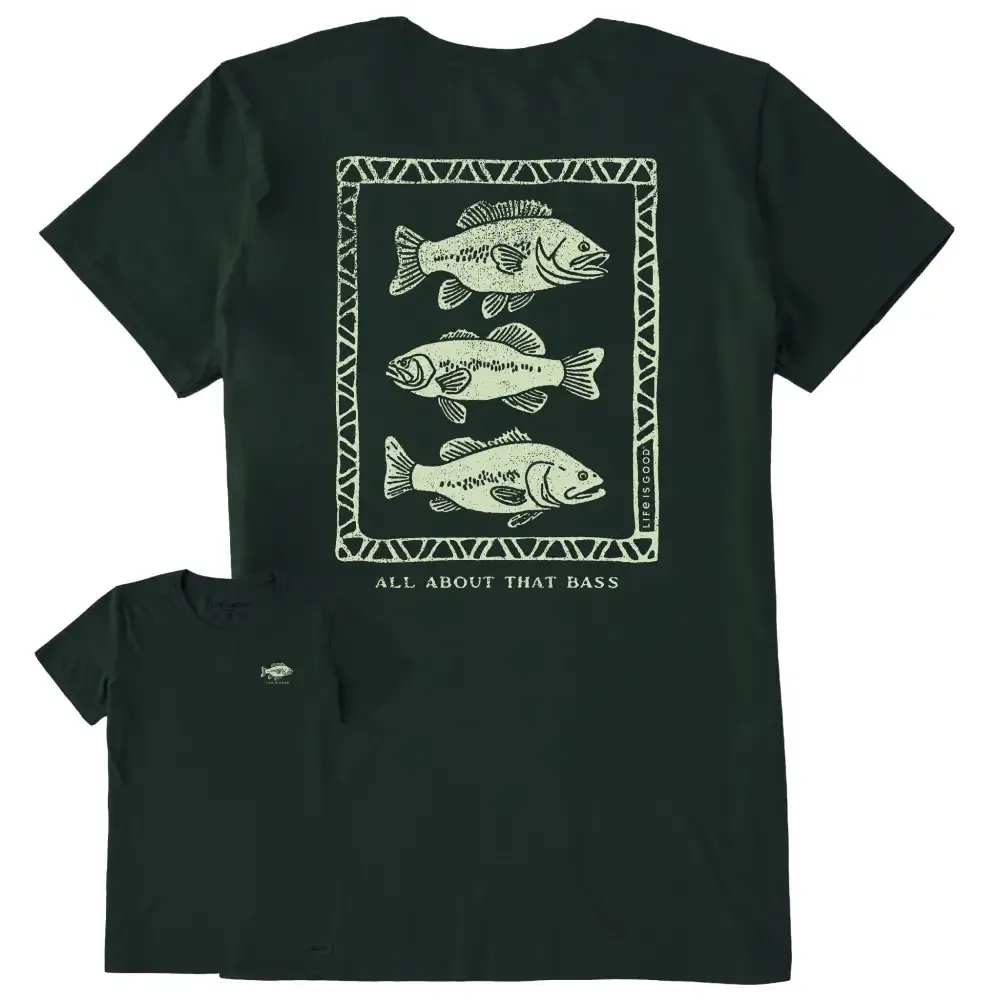 Women's All About That Bass Short Sleeve Crusher Tee
