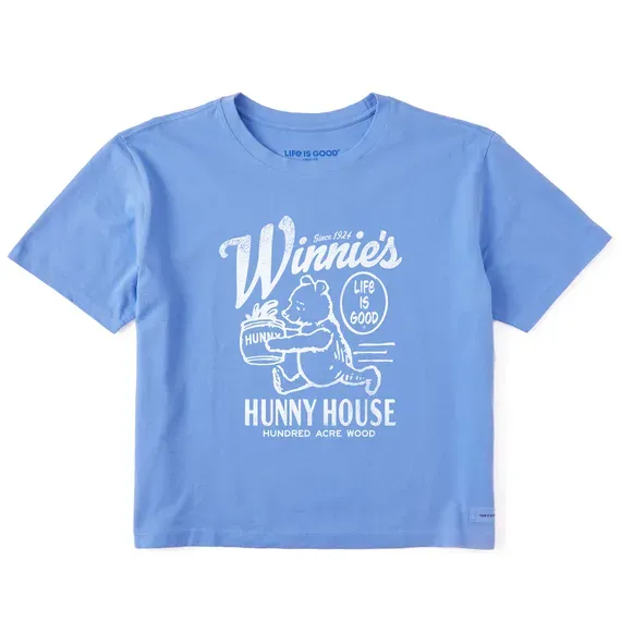 Women's Winnie's Hunny House  Crusher Boxy Tee