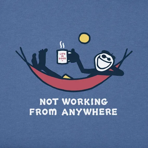 Men's Not Working Hammock Short Sleeve  Tee