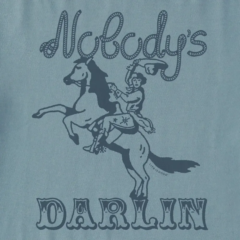 Women's Nobody's Darlin Cowgirl Crusher Boxy Hoodie