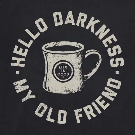 Women's Hello Darkness My Old Friend Simply True Fleece Hoodie
