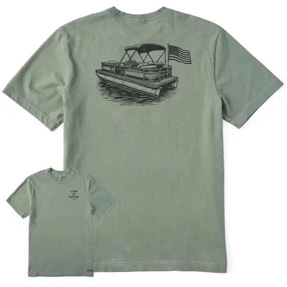 Men's Pontoon Boat Crusher Tee