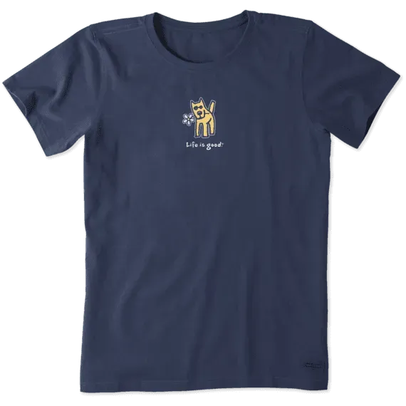 Women's Rocket with Daisy Vintage Crusher Tee
