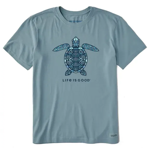 Men's Mandala Turtle Short Sleeve  Tee