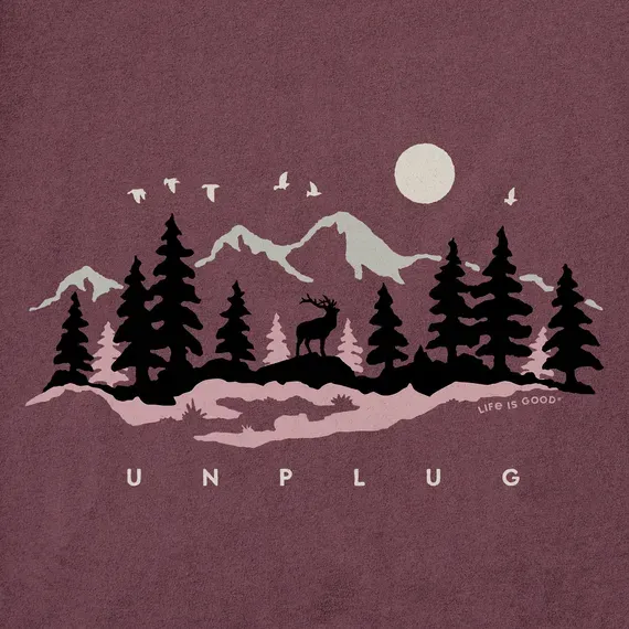 Men's Unplug in the Outdoors Short Sleeve  Tee