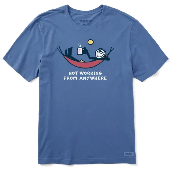 Men's Not Working Hammock Short Sleeve  Tee