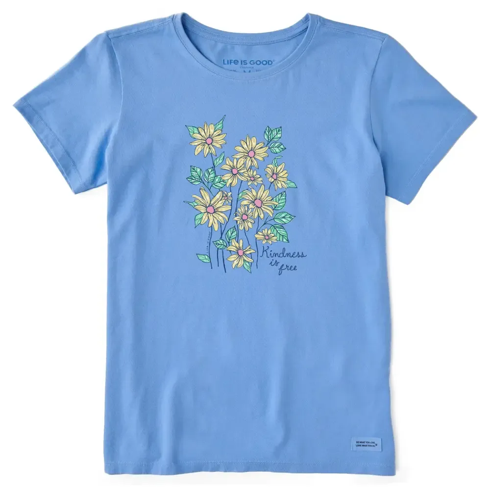 Women's Kindness Daisies Short Sleeve Tee