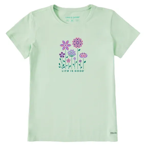 Women's Linear Garden Short Sleeve  Tee