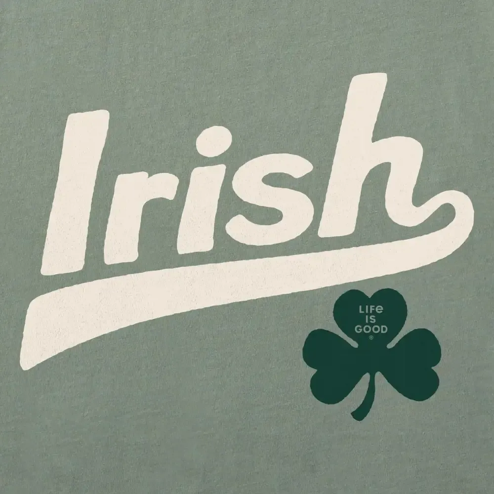 Women's Ballyard Irish Clover Short Sleeve Crusher Boxy Tee