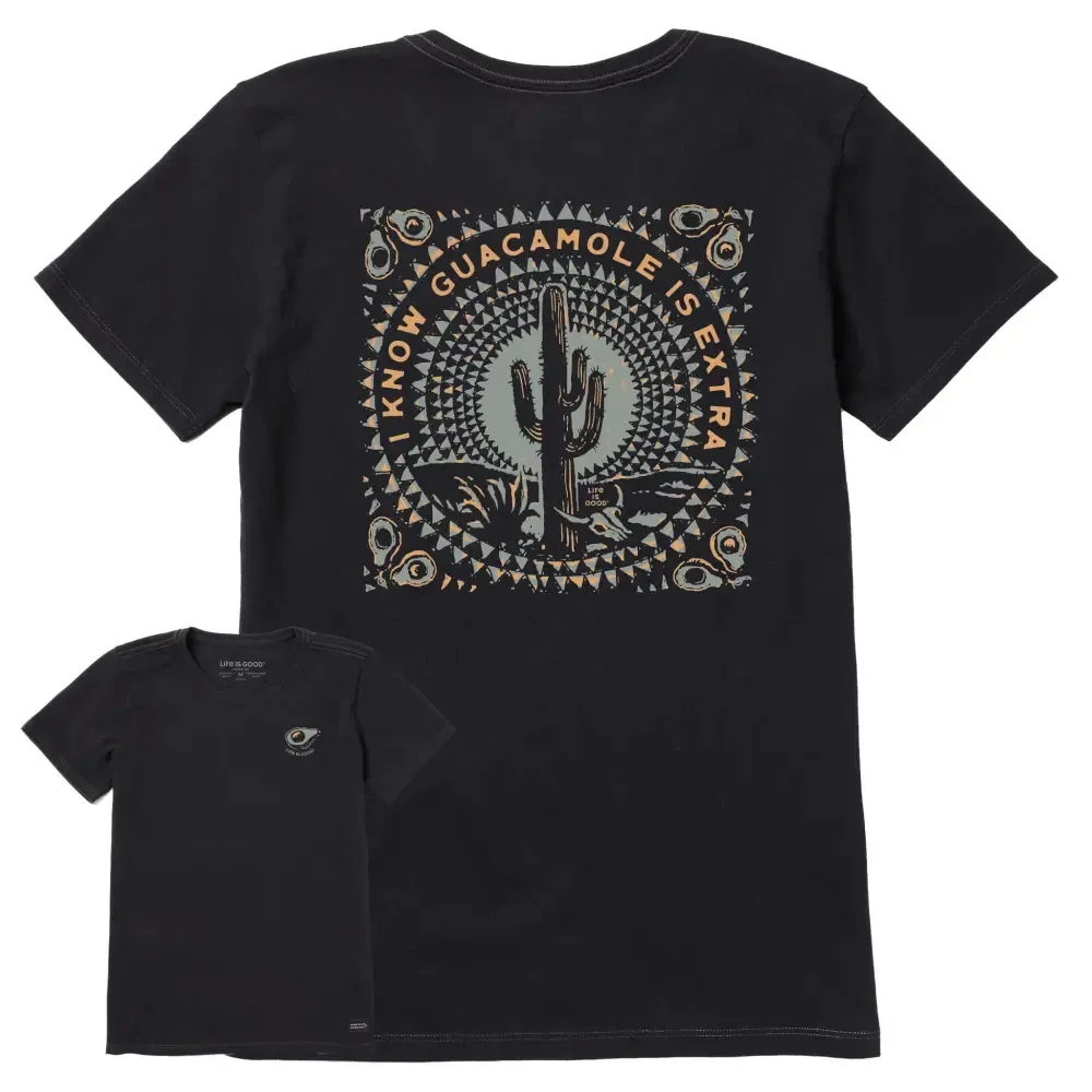 Women's I Know Guacamole is Extra Short Sleeve Tee