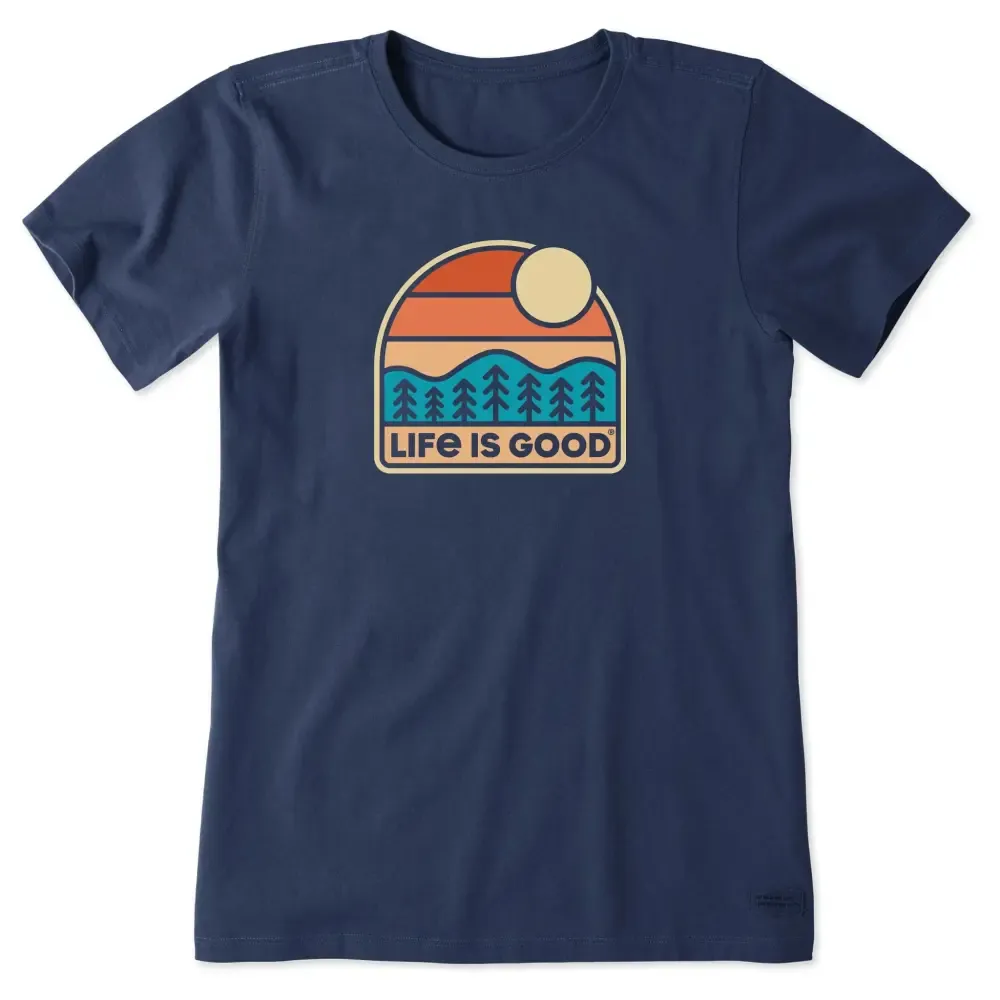 Women's Landscape Minimal Short Sleeve Tee
