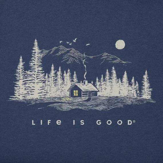 Men's Cabin Escape Long Sleeve Crusher Tee