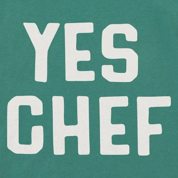 Women's Yes Chef  Crusher Boxy Tee